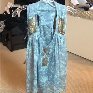 Kimchi Blue Tank with embellished shoulders